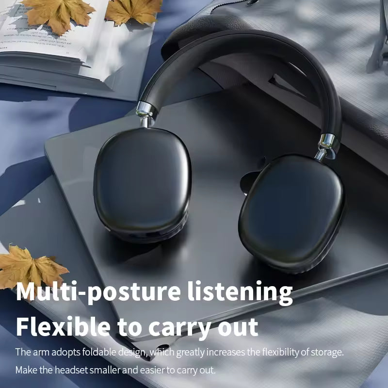 2025 NEW Air Max Bluetooth Earphone Over ear Wireless Headset stereo surround gaming Headphone For Apple Iphone Xiaomi Phone