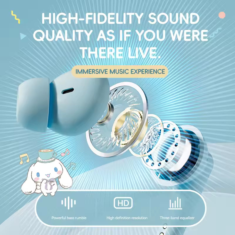 ES195 Bluetooth Earbuds In-Ear Wireless Headphones Noise Canceling & Microphone Sports Headset - Sweatproof Wireless Earphones