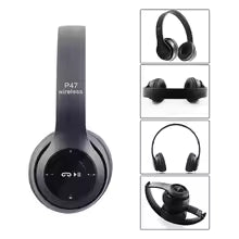 Wireless Bluetooth Headphone With Microphone Foldable Headsets Bass HiFi Sound Music Stereo Earphone For Smart Phone TV Game