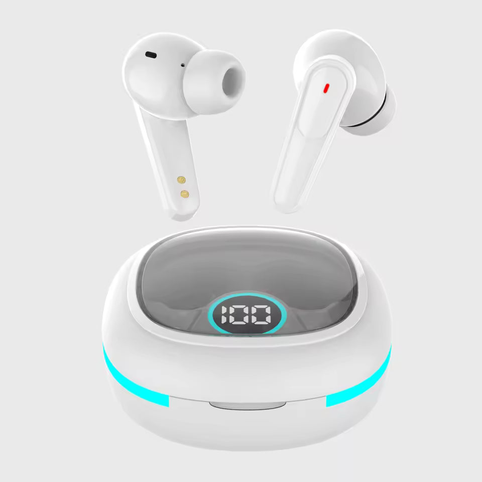 Plus50 ANC&ENC Noise Cancelling Earphones Mic Comfort Fit Clear Calls Universal Compatibility Premium TWS True Wireless Earbuds
