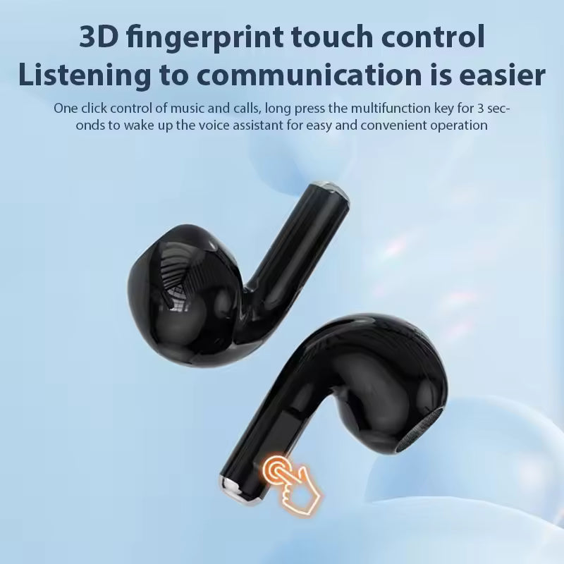 X87 Bluetooth 5.3 Earphones TWS Wireless Headphones With LED Display Stereo Headsets Touch Control Earbuds Noise Reduction