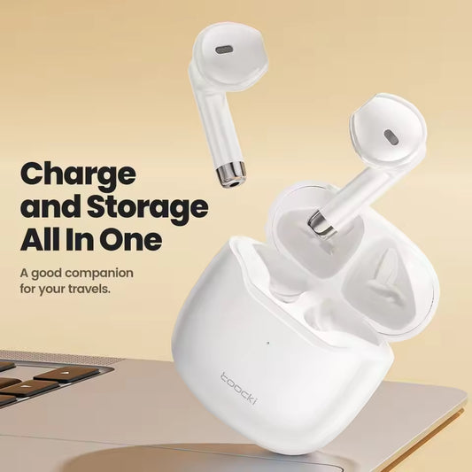 Toocki Wireless Bluetooth Headphones Bluetooth 5.3 TWS Earphones IPX4 Waterproof Mini Earbuds For Xiaomi Huawei Redmi All Phone