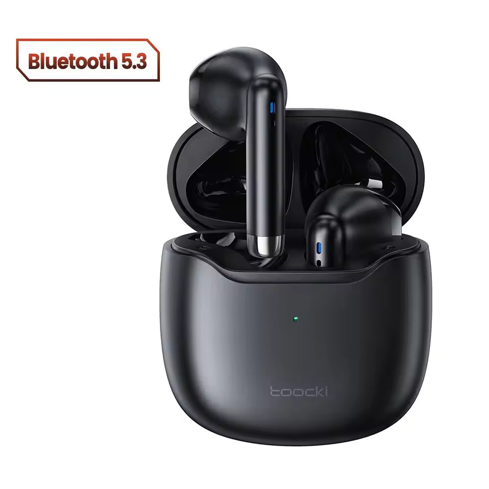 Toocki Wireless Bluetooth Headphones Bluetooth 5.3 TWS Earphones IPX4 Waterproof Mini Earbuds For Xiaomi Huawei Redmi All Phone