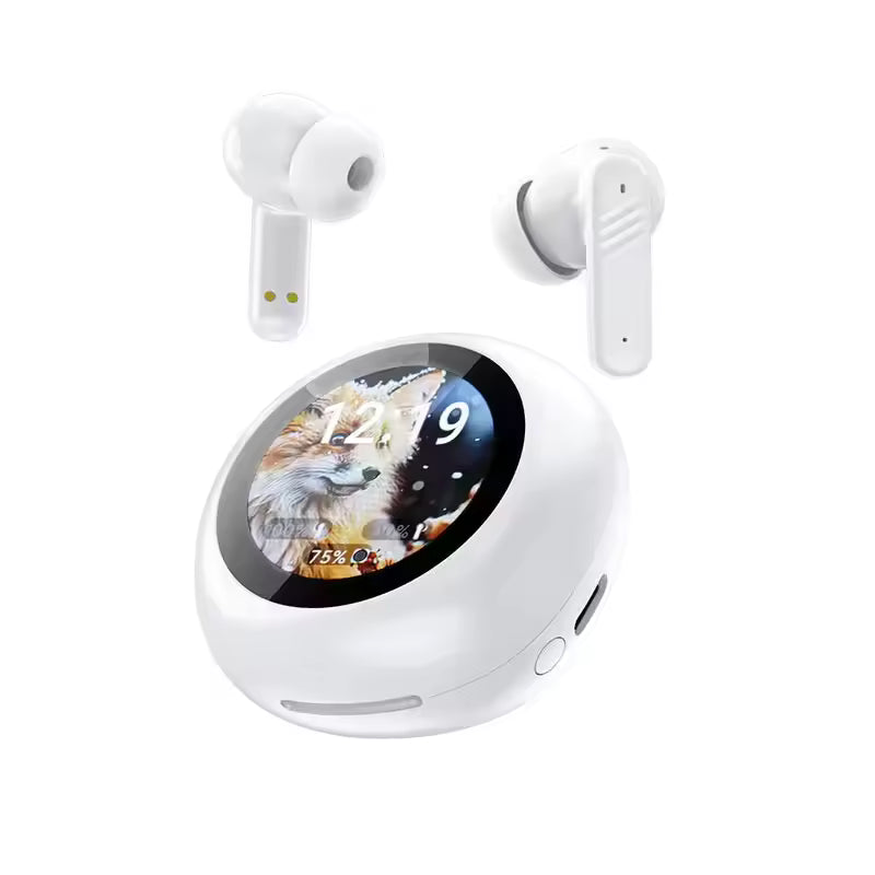 A18 Pro Wireless Bluetooth 5.4 Earphones Touch Screen Control Sports Waterproof Gaming Earphones with Microphone Earphones
