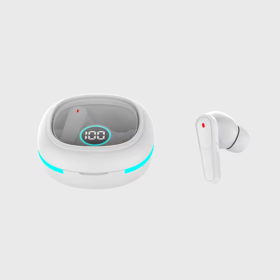 Plus50 ANC&ENC Noise Cancelling Earphones Mic Comfort Fit Clear Calls Universal Compatibility Premium TWS True Wireless Earbuds