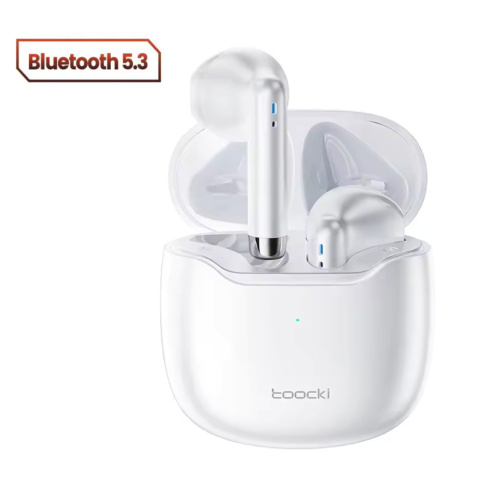 Toocki Wireless Bluetooth Headphones Bluetooth 5.3 TWS Earphones IPX4 Waterproof Mini Earbuds For Xiaomi Huawei Redmi All Phone