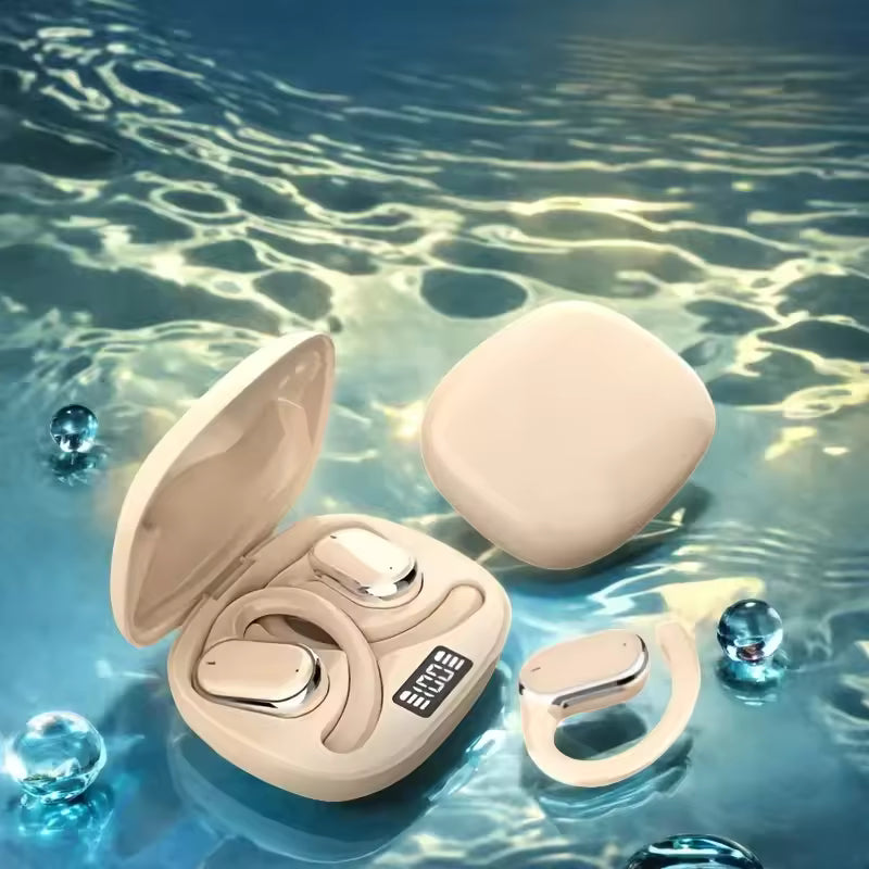 NEW TWS Earphone Bluetooth Wireless Headphone rotatable headsets Painless wearing Sports Waterproof Earbud Headset for phones