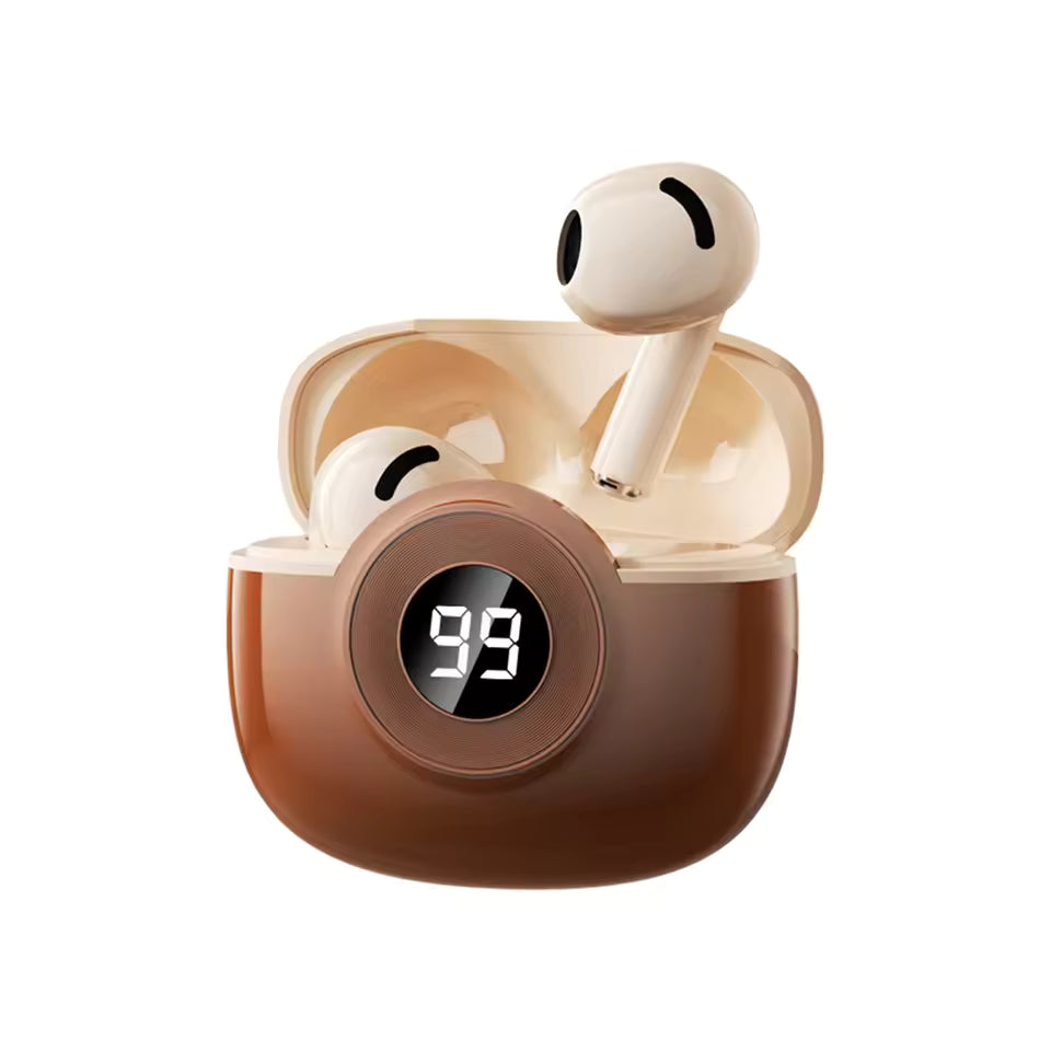 TWS Gaming Earphone Wireless Bluetooth 5.4 Earphone With Mic Bass Audio Sound 9D Stereo Music HiFi Headset For Gamer All Phones