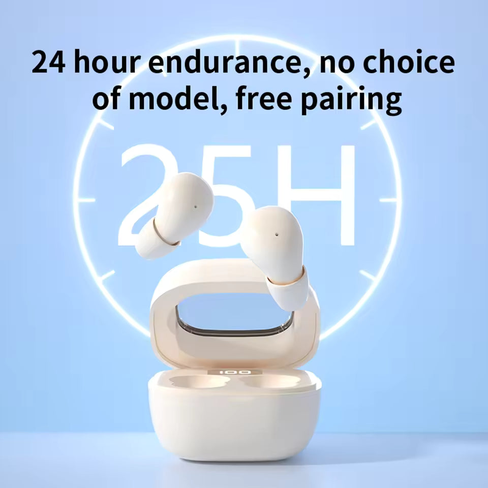 Ultra-small Mini Wireless Earphone, Dual-ear Sleep TWS In-ear Style, Sports Fitness Running Earphones for Android iPhone Phone