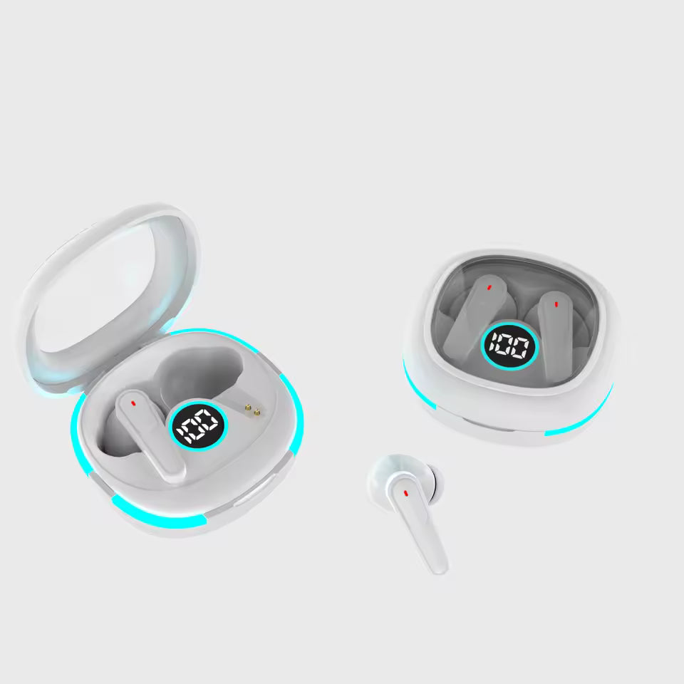 Plus50 ANC&ENC Noise Cancelling Earphones Mic Comfort Fit Clear Calls Universal Compatibility Premium TWS True Wireless Earbuds